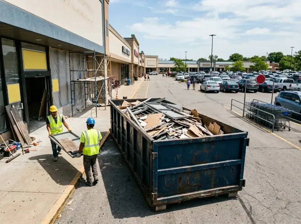 retail-store-renovation-debris-003 — frequently asked questions, Roll-off Dumpster Rentals in Choccolocco, AL